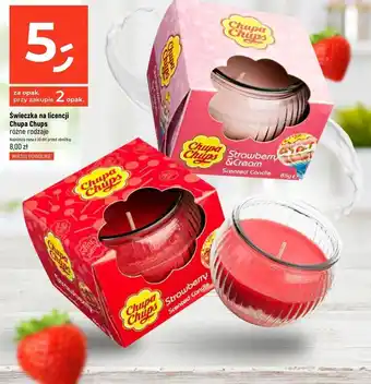 Dealz Świeca strawberry Chupa Chups oferta