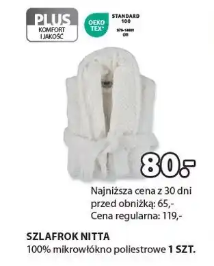 JYSK Szlafrok Nitta oferta