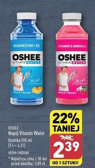 ALDI Napój witaminy i minerały Oshee Vitamin Water oferta