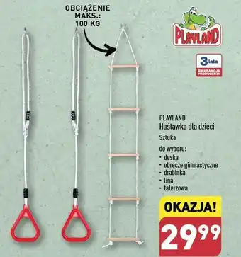 ALDI Huśtawka deska Playland oferta
