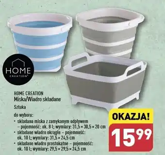 ALDI Miska składana 8 l Home Creation oferta