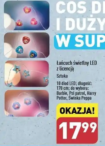 ALDI Łańcuch świetlny led harry potter oferta