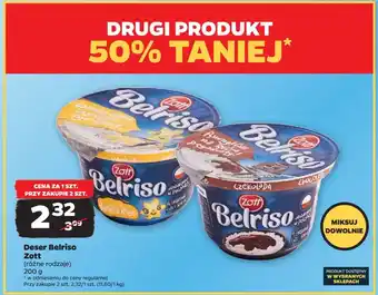 Netto Ryż na mleku czekoladowy Zott Belriso oferta