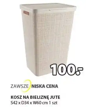 JYSK Kosz na bieliznę Jute oferta