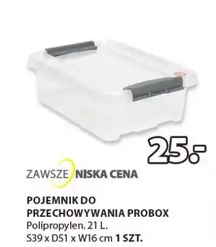 JYSK Pojemnik do przechowywania Probox oferta