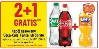 Polomarket Napój gazowany Coca-Cola, Fanta lub Sprite oferta