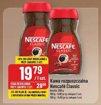 Polomarket Kawa rozpuszczalna Nescafe Classic oferta