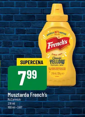 Polomarket Musztarda French's oferta