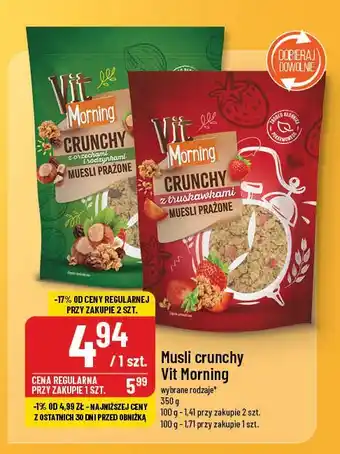 Polomarket Musli crunchy Vit Morning oferta