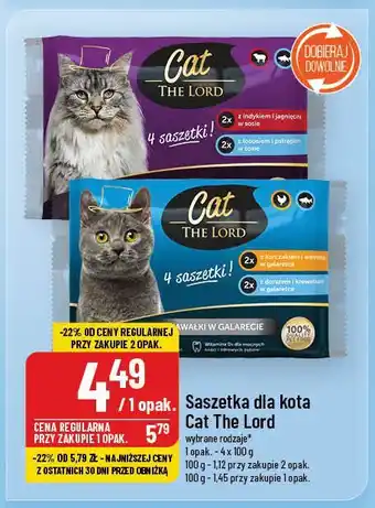 Polomarket Saszetka dla kota Cat The Lord oferta