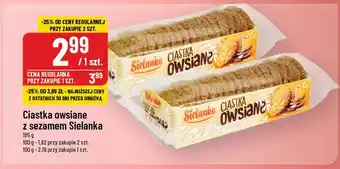 Polomarket Ciastka owsiane z sezamem Sielanka oferta