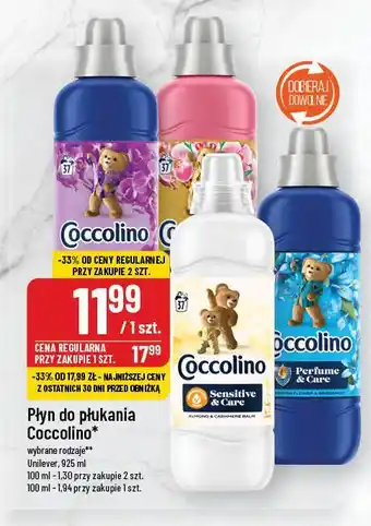 Polomarket Płyn do płukania Coccolino oferta