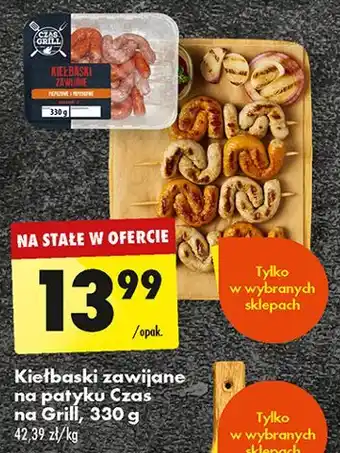 Biedronka Kiełbaski zawijane Czas Na Grill oferta