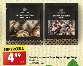 Biedronka Grzyby suszone mun Asia Style oferta