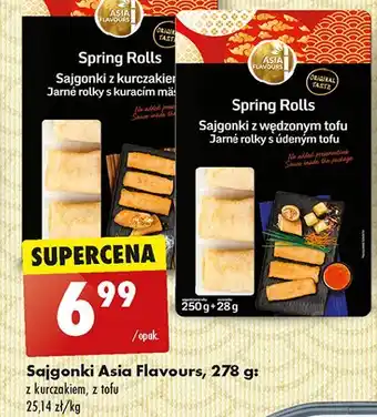 Biedronka Sajgonki z kurczakiem Asia Flavours oferta