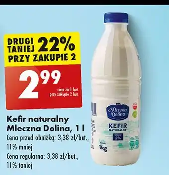 Biedronka Kefir naturalny Mleczna Dolina oferta