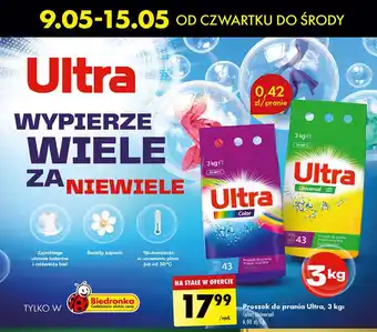 Biedronka Proszek do prania color Ultra Perfume oferta