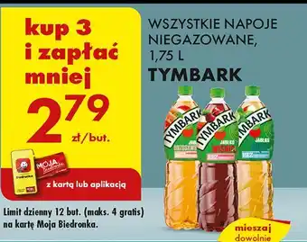 Biedronka Napój jabłko-mięta Tymbark 1936 oferta