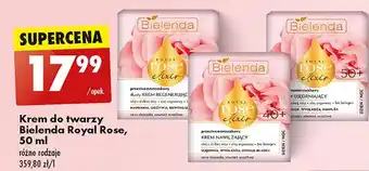 Biedronka Krem do twarzy 40+ Bielenda Royal Rose Elixir oferta