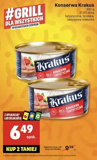 Delikatesy Centrum Konserwa Krakus oferta