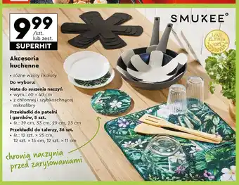 Biedronka Mata do suszenia naczyń 40 x 60 cm Smukee Kitchen oferta
