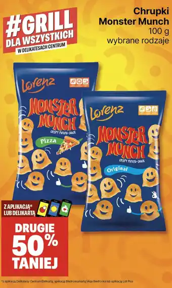 Delikatesy Centrum Chrupki Monster Munch oferta