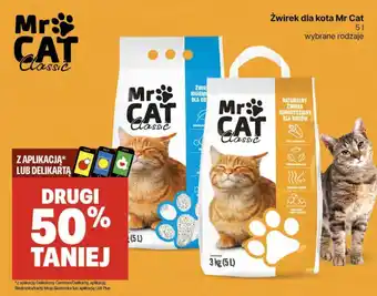 Delikatesy Centrum Żwirek dla kota Mr Cat oferta
