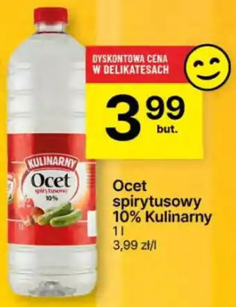 Delikatesy Centrum Ocet spirytusowy 10% Kulinarny oferta