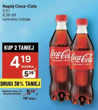 Delikatesy Centrum Napój Coca-Cola oferta