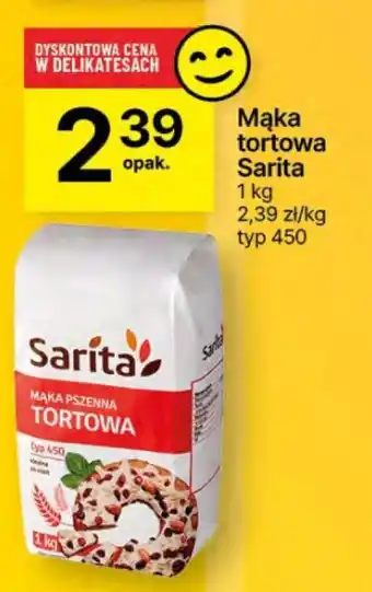 Delikatesy Centrum Mąka tortowa Sarita oferta