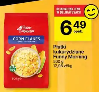 Delikatesy Centrum Płatki kukurydziane Funny Morning oferta