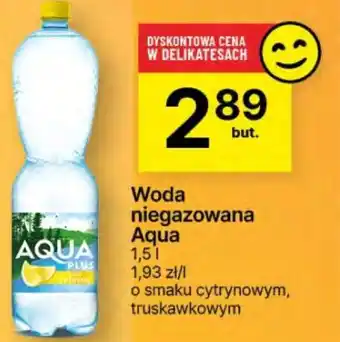Delikatesy Centrum Woda niegazowana Aqua oferta