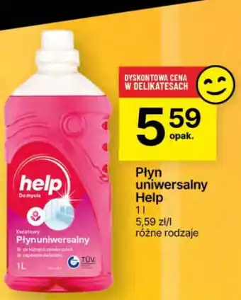 Delikatesy Centrum Płyn uniwersalny Help oferta