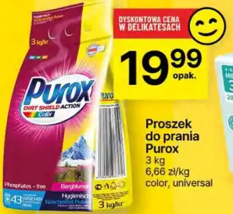 Delikatesy Centrum Proszek do prania Purox oferta