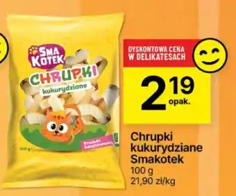 Delikatesy Centrum Chrupki kukurydziane Smakotek oferta