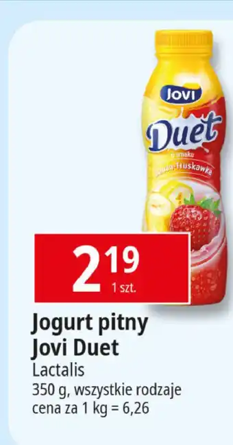 E.Leclerc Jogurt banan-truskawka Jovi Duet oferta