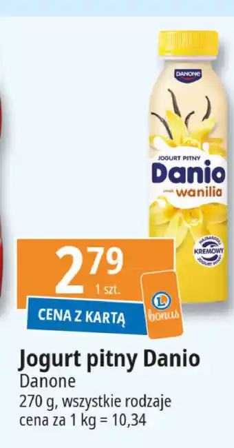 E.Leclerc Jogurt pitny wanilia Danone Danio oferta