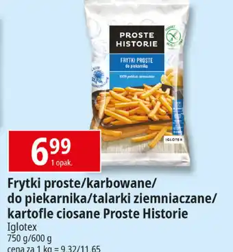 E.Leclerc Frytki karbowane do piekarnika Iglotex Proste Historie oferta