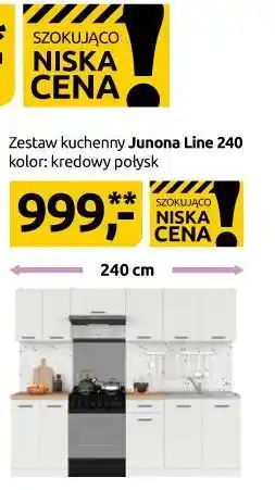 Black Red White Zestaw kuchenny Junona Line 240 kolor: kredowy połysk oferta