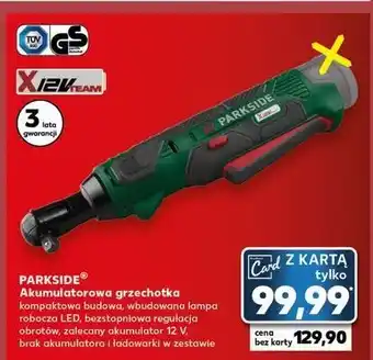 Kaufland Grzechotka 12v Parkside oferta