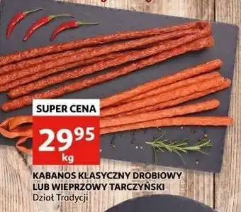 Auchan Kabanosy wieprzowe Tarczyński oferta