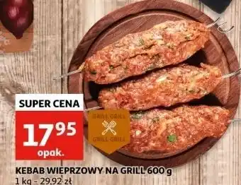 Auchan Kebab wieprzowy na grill oferta