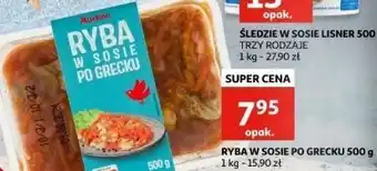 Auchan Ryba w sosie po grecku Auchan Różnorodne (Logo Czerwone) oferta