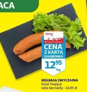 Auchan Kiełbasa zwyczajna oferta