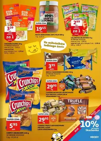 Auchan Masło orzechowe 100% Felix oferta