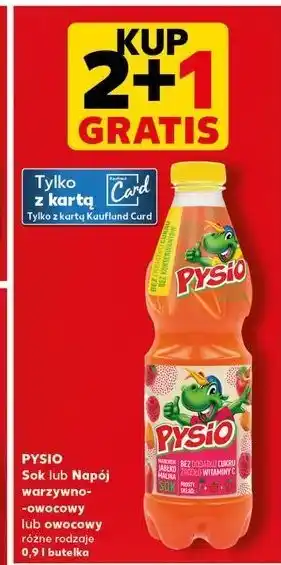 Kaufland Sok marchew-jabłko-malina Pysio oferta