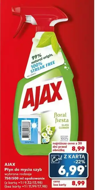 Kaufland Płyn do mycia konwalie Ajax Floral Fiesta oferta