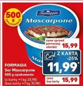 Kaufland Ser mascarpone Formagia oferta