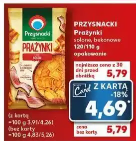 Kaufland Prażynki bekon Przysnacki oferta