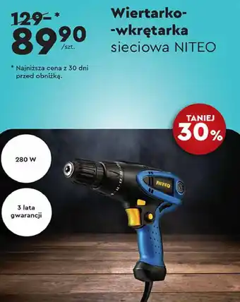 Biedronka Wiertarko-wkrętarka oferta